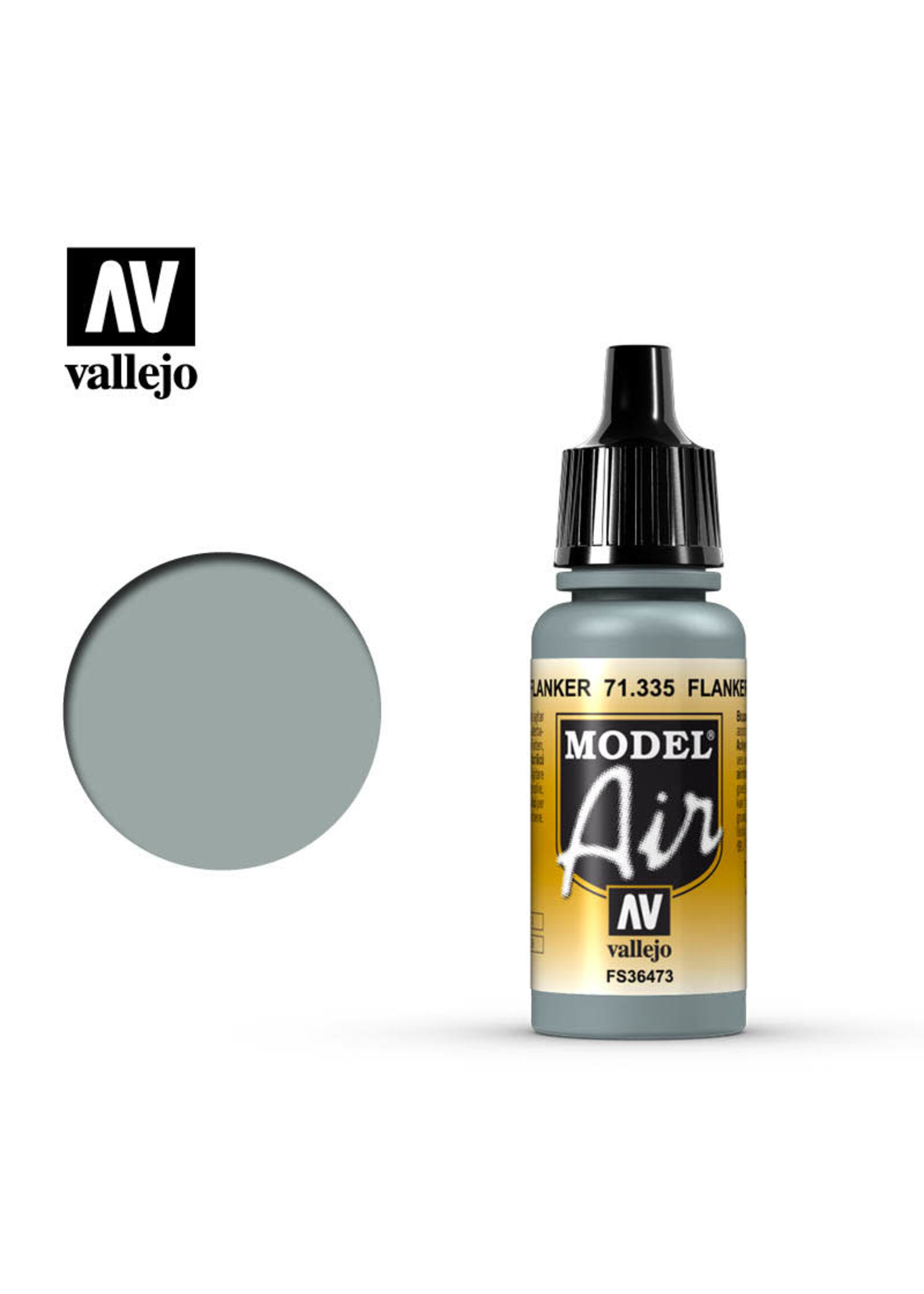 Vallejo VAL71335 Model Air Flanker Light Gray (17ml)