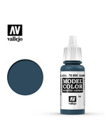 Vallejo 204VAL70800 Model Color Gunmetal Blue  or Iron Blue (17ml)
