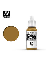 Vallejo 202VAL70801 Model Color Brass (17ml)