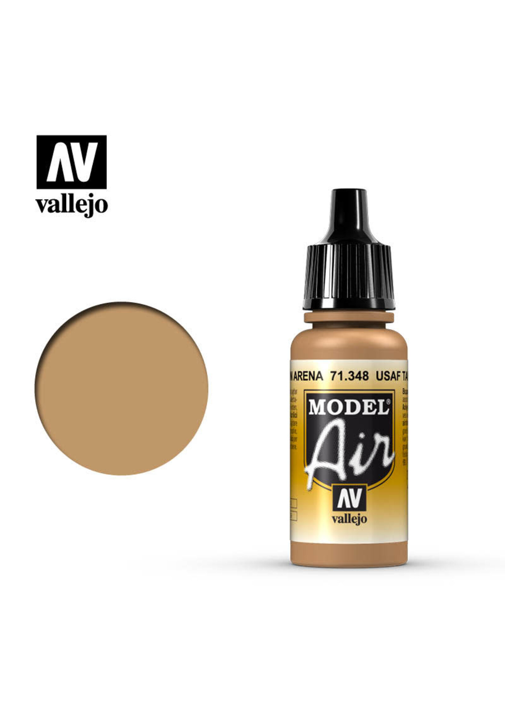 Vallejo VAL71348 Model Air USAF Tan (17ml)