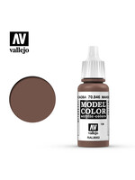 Vallejo 154VAL70846 Model Color Mahogany Brown (17ml)