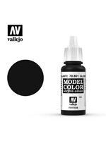 Vallejo 192VAL70861 Model Color Gloss Black (17ml)