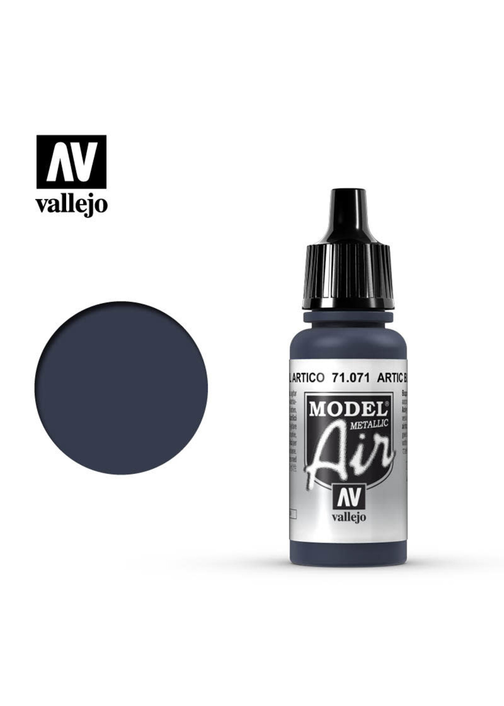 Vallejo VAL71071 Model Air Arctic Blue (17ml)