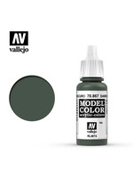Vallejo 180VAL70867 Model Color Dark Blue Grey (17ml)