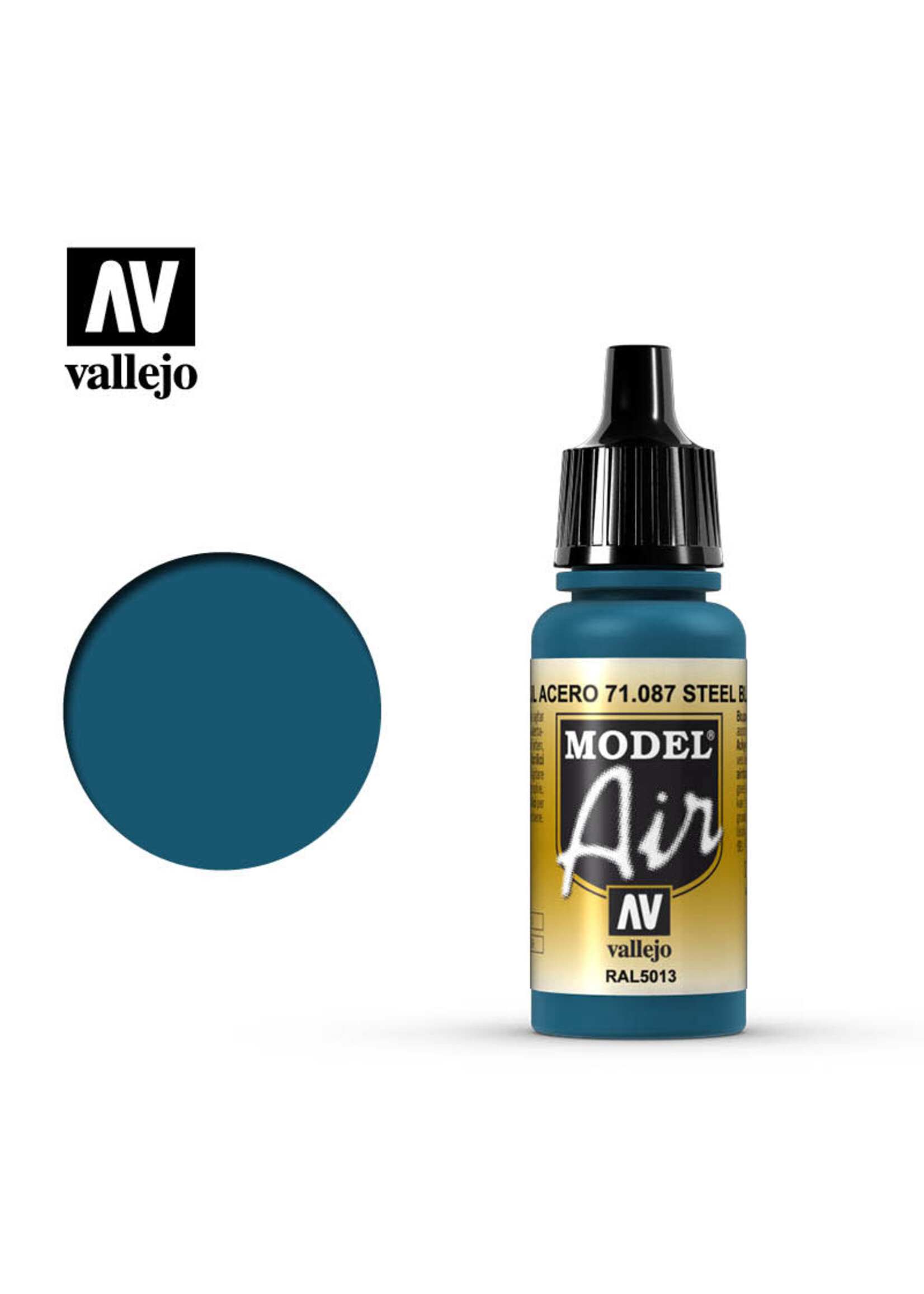 Vallejo VAL71087 Model Air Dark Sea Blue (17ml)