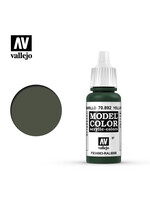 Vallejo 101VAL70892 Model Color Yellow Olive (17ml)
