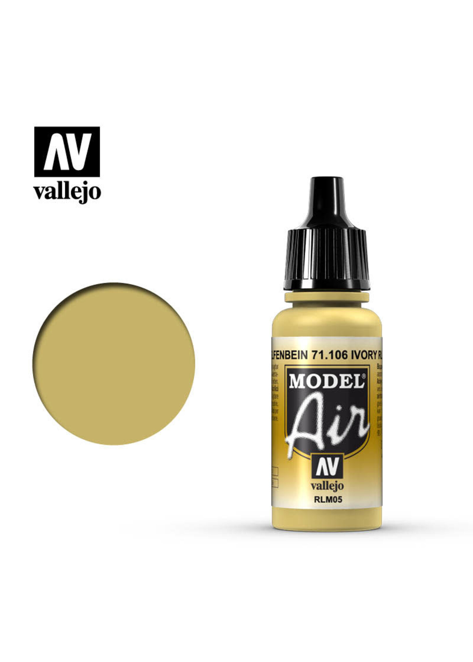 Vallejo VAL71106 Model Air Yellow Laser (17ml)
