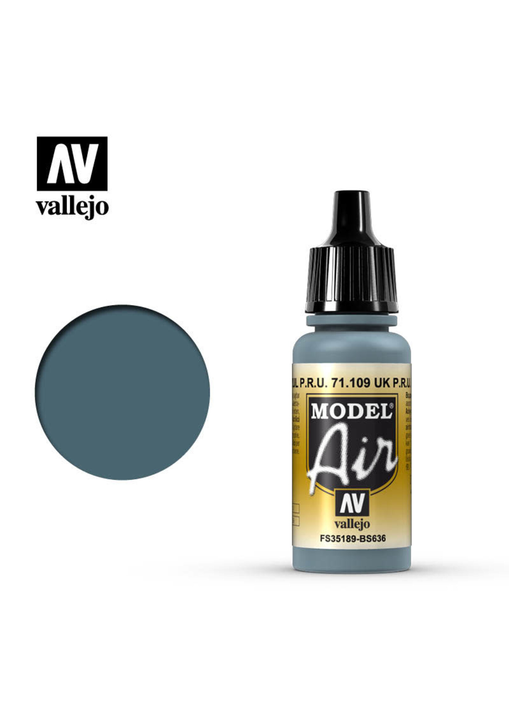 Vallejo VAL71109 Model Air UK PRU Blue (17ml)