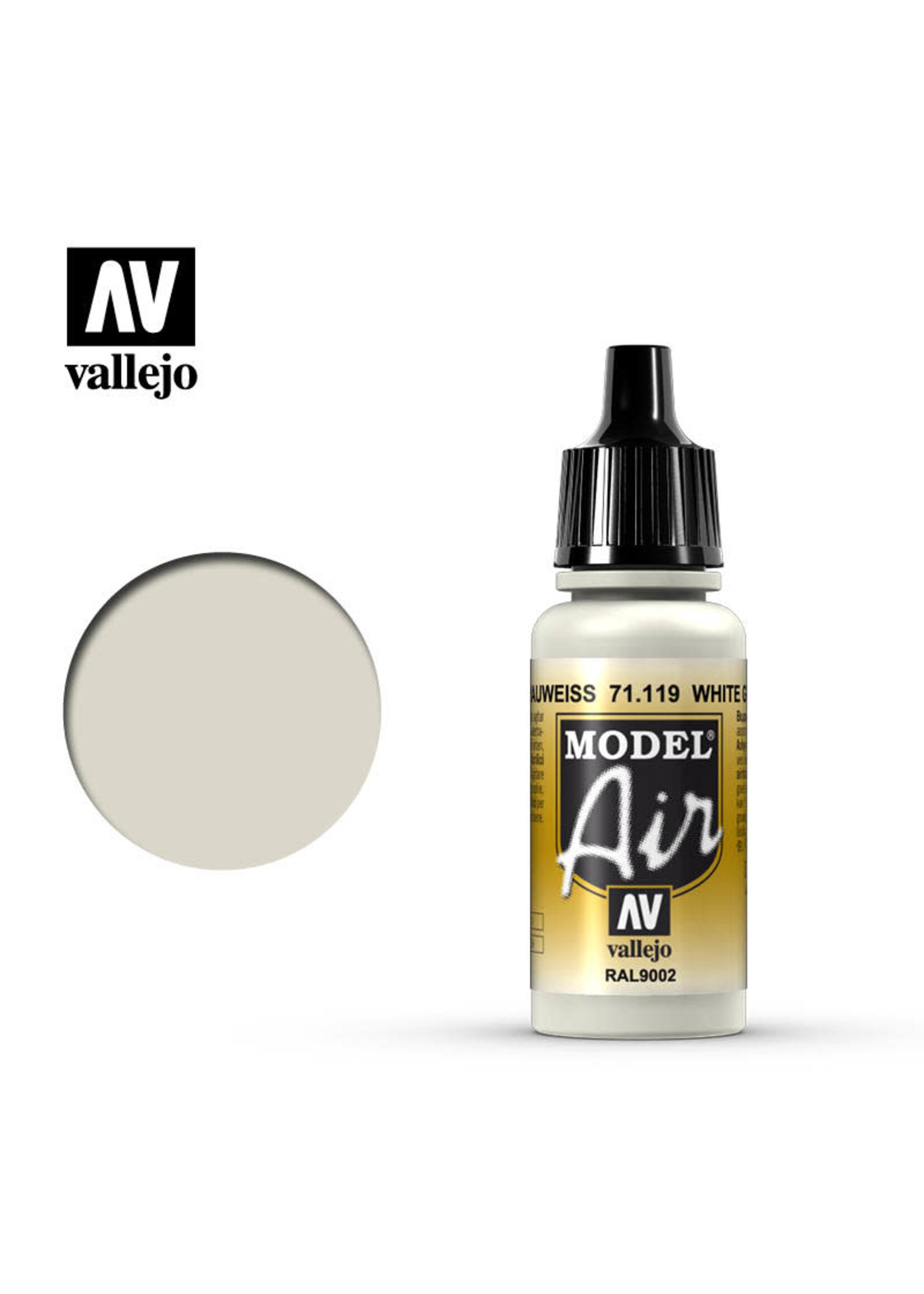 Vallejo VAL71119 Model Air White Grey (17ml)