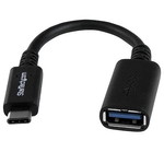 Startech USBC to USBA Adapter M/F 6in USB3