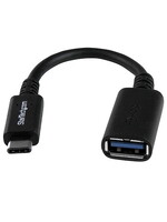 Startech USBC to USBA Adapter M/F 6in USB3