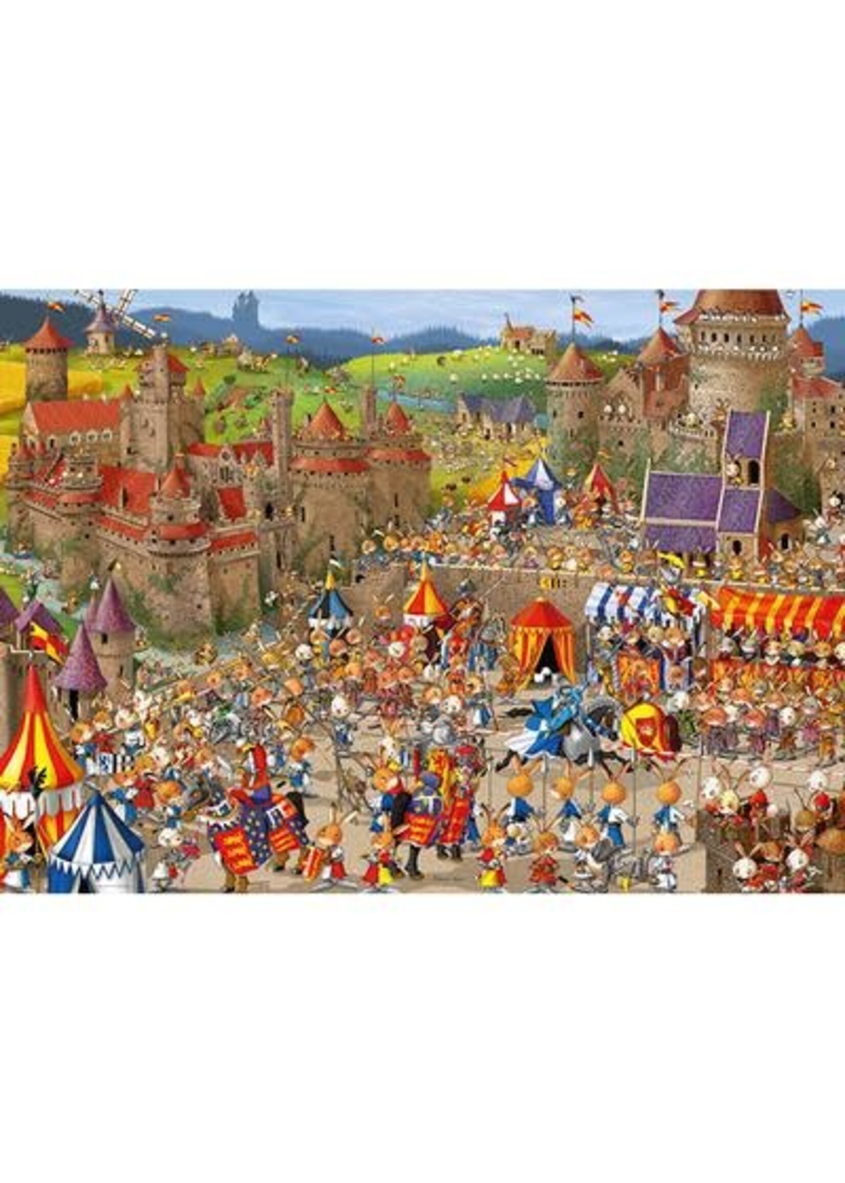 Heye HEY29920 Bunny Battles (Puzzle1000)