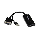 Startech VGA/HDMI Adapter w/USB Audio & Power