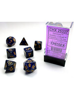 Chessex Dice RPG 25337 7pc Speckled Golden Cobalt