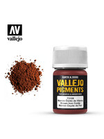 Vallejo VAL73108 Pigment Brown Iron Oxide (30ml)