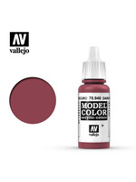 Vallejo 040VAL70946 Model Color Dark Red (17ml)
