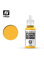 Vallejo VAL70953 Model Color Flat Yellow (17ml)