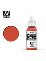 Vallejo 031VAL70956 Model Color Clear Light Orange (17ml)