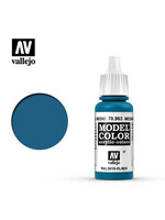 Vallejo 067VAL70963 Model Color Medium Blue (17ml)