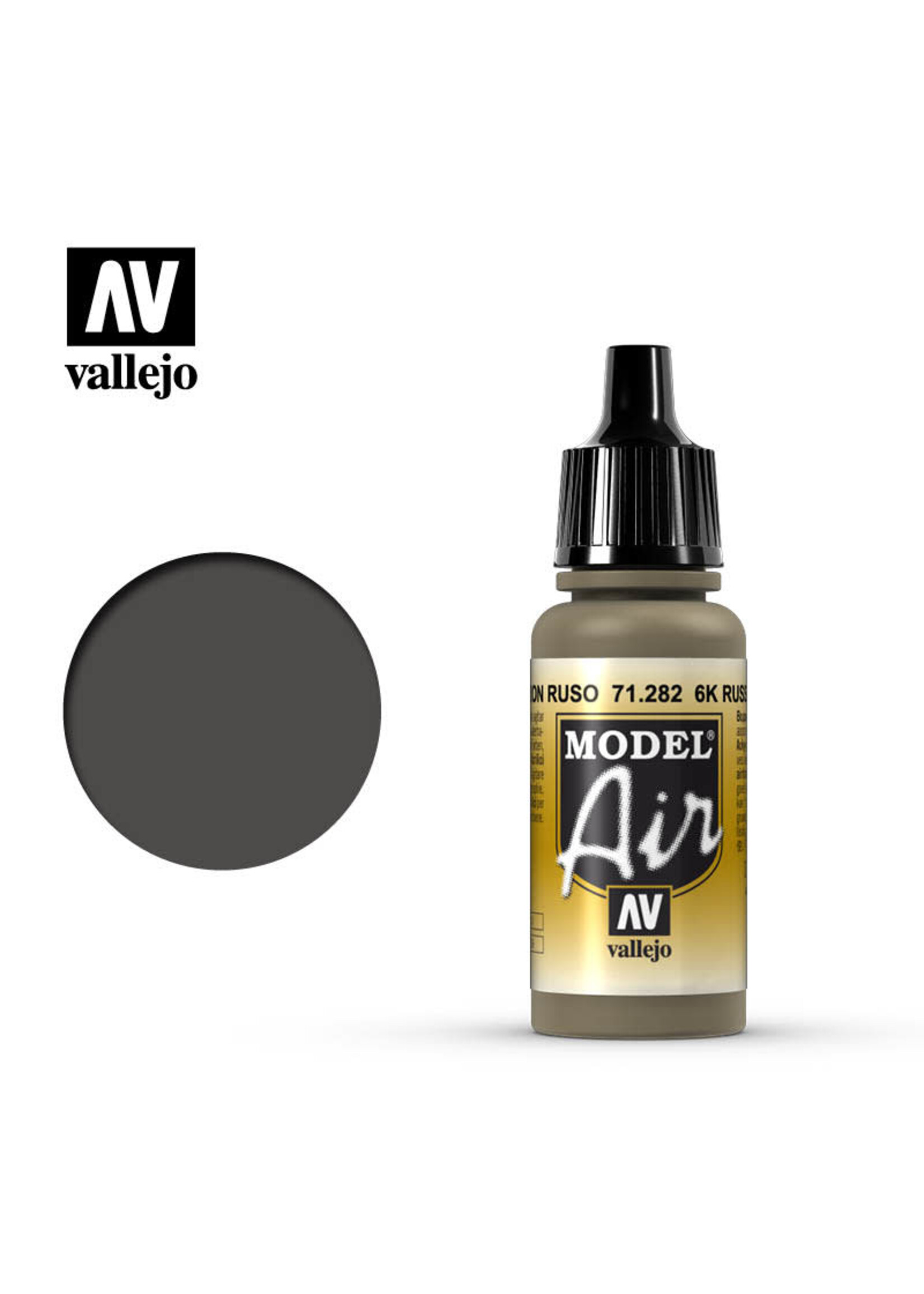 Vallejo VAL71282 Model Air Russian Brown (17ml)