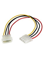 Startech 12" LP4 Power Extension M/F