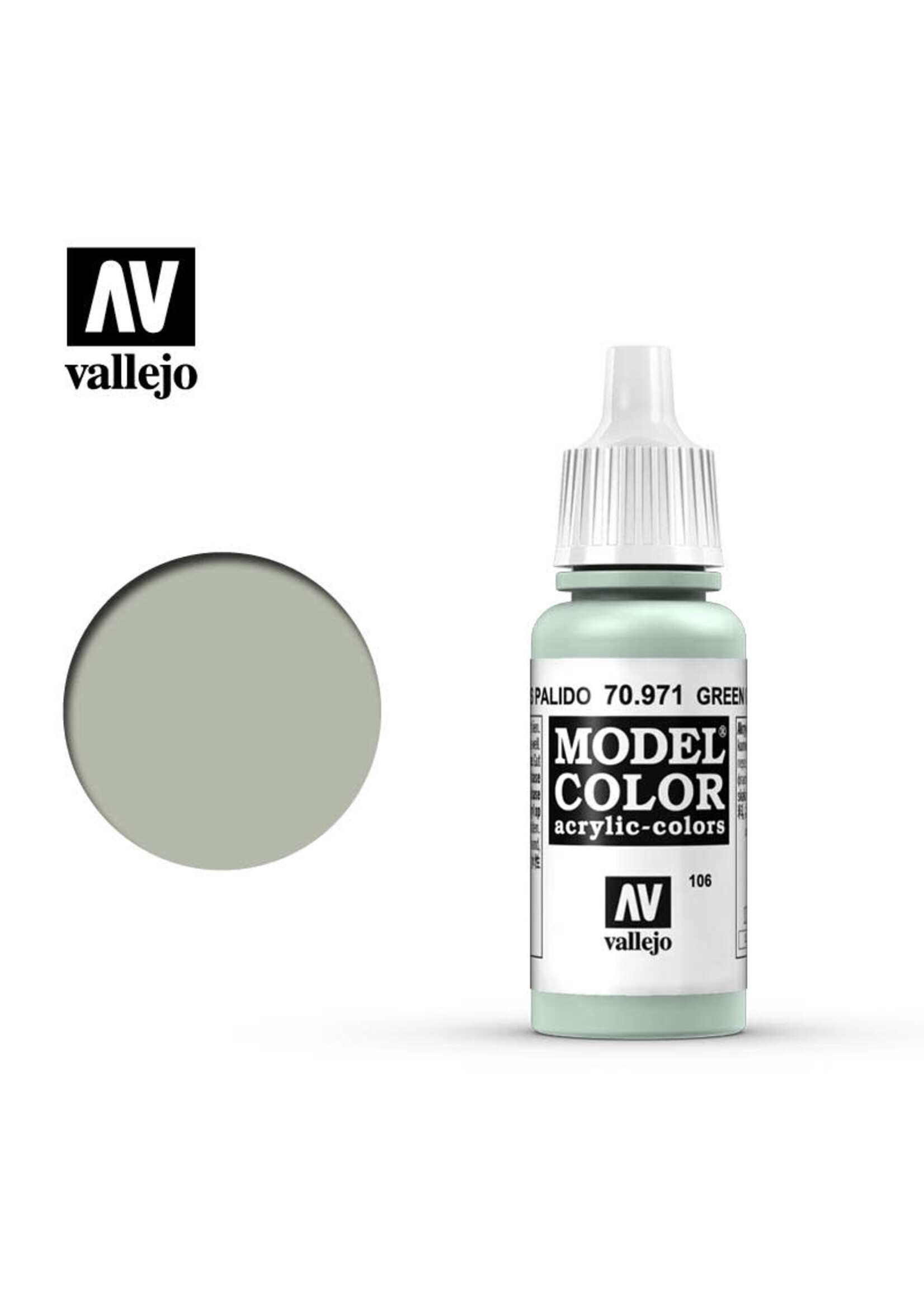 Vallejo 167VAL70971 Model Color Japan Navy Green Grey (17ml)