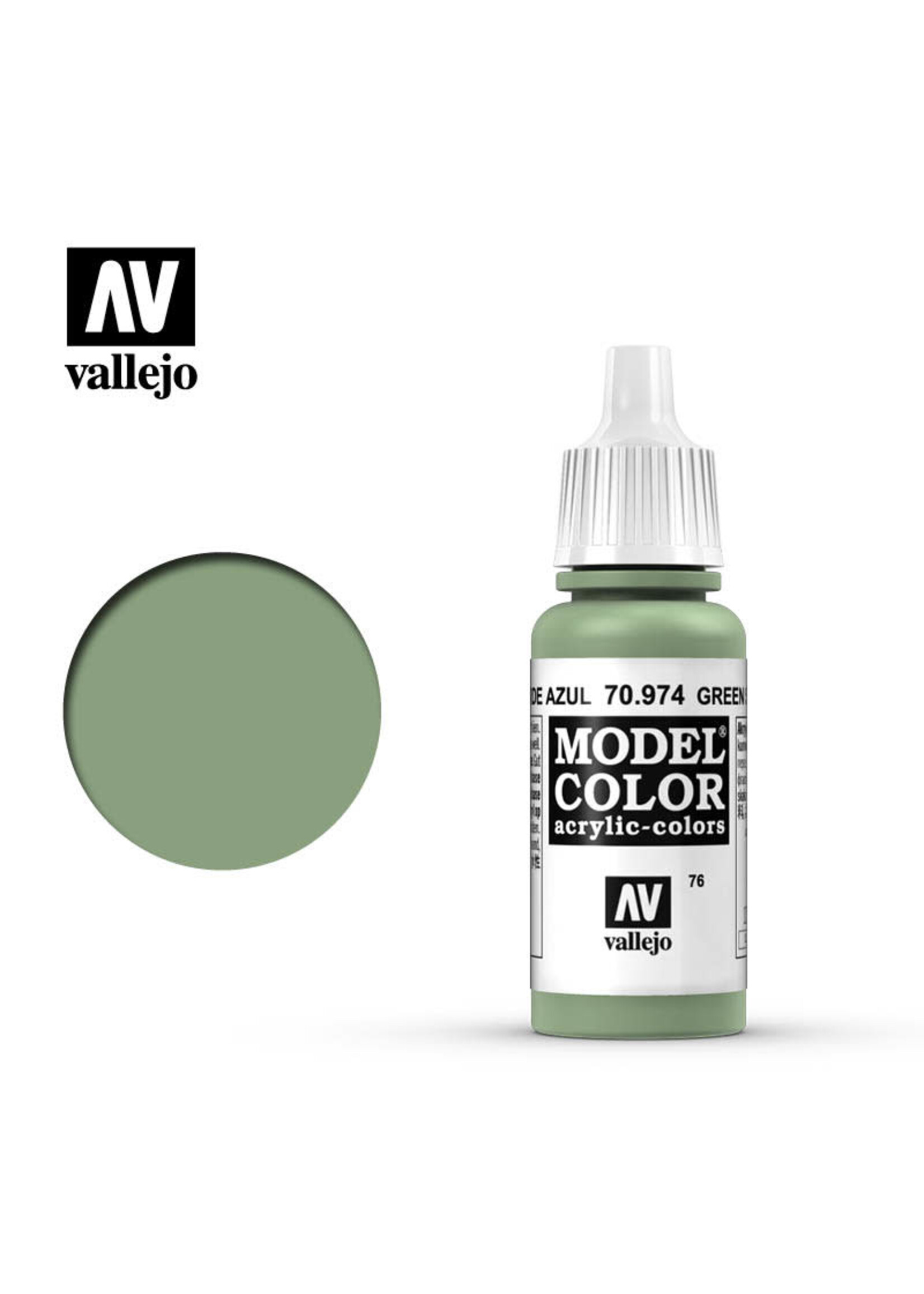 Vallejo VAL70974 Model Color Green Sky (17ml)