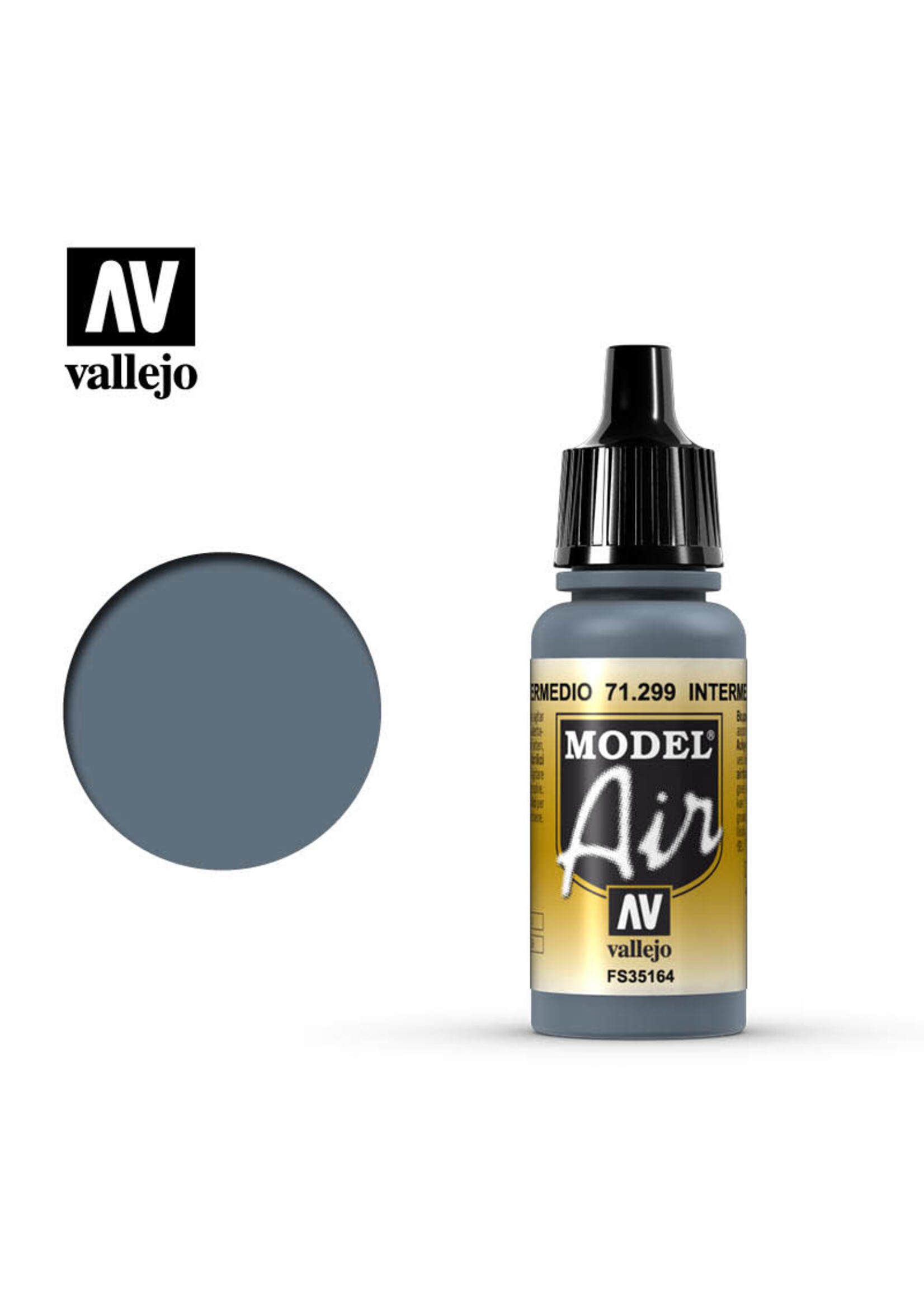 Vallejo VAL71299 Model Air Intermediate Blue (17ml)