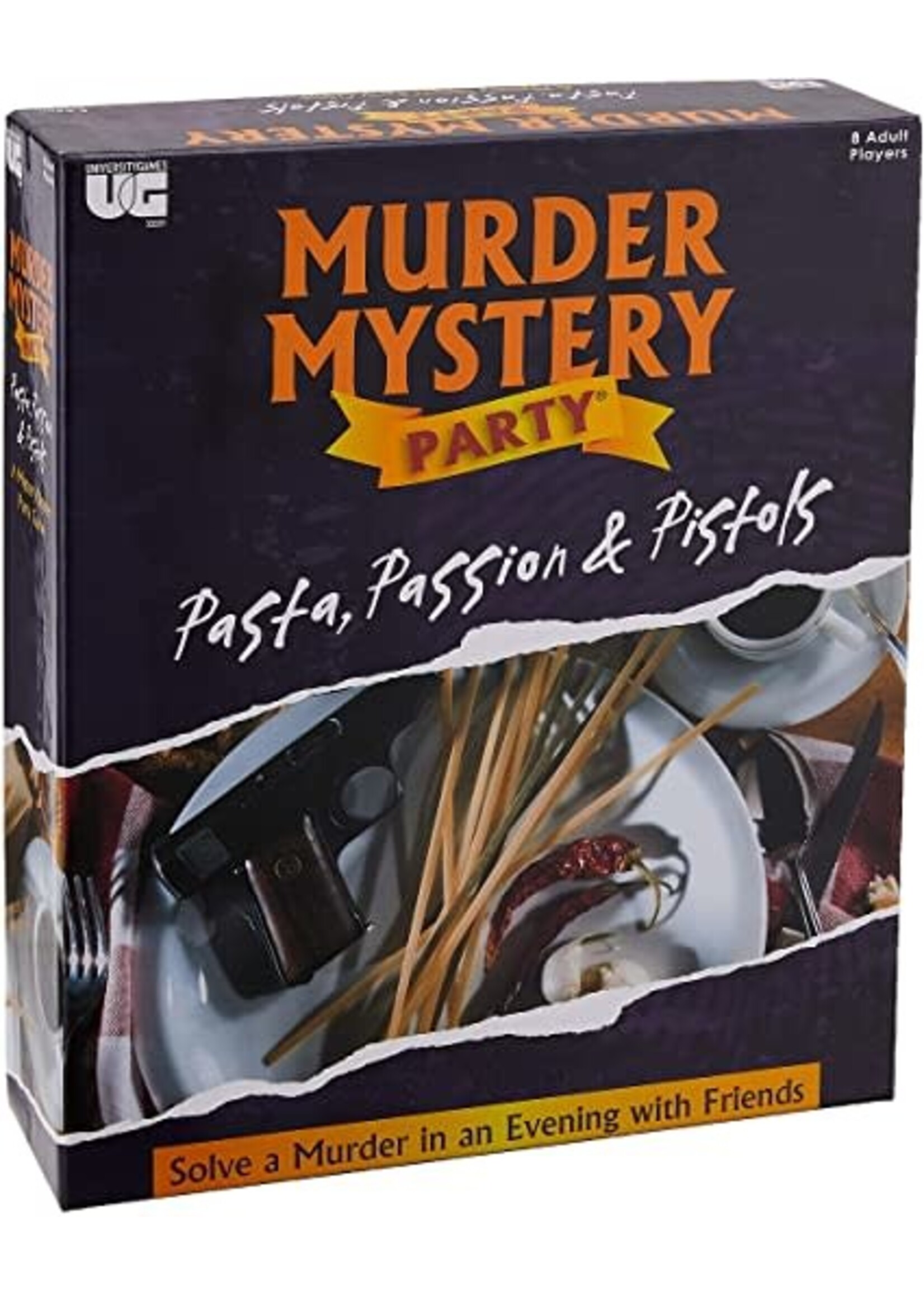 Murder Mystery Party Pasta, Passion & Pistols