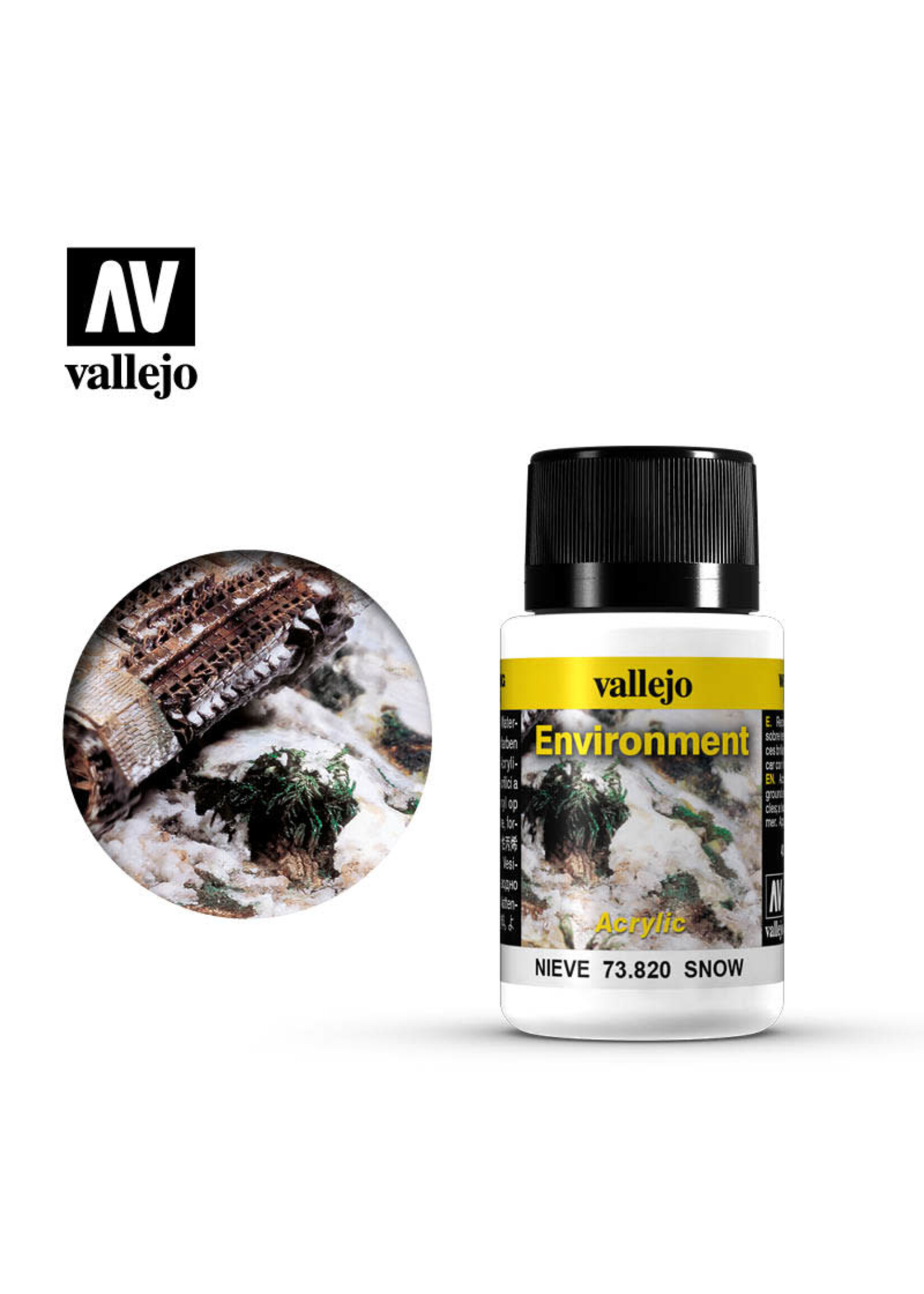 Vallejo VAL73820 Weathering Effects Snow (40ml)