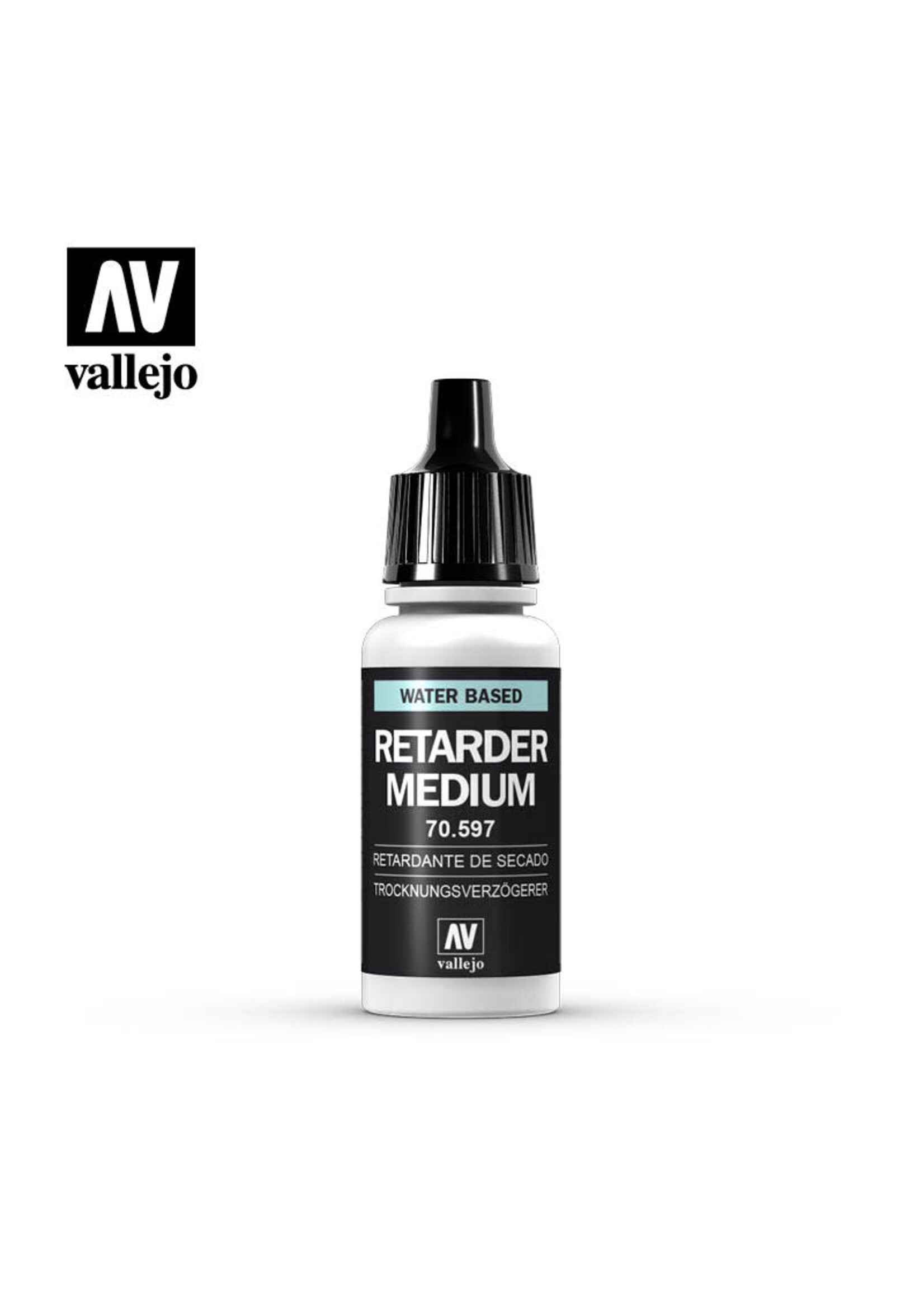 Vallejo 212VAL70597 Model Color Drying Retarder (17ml)