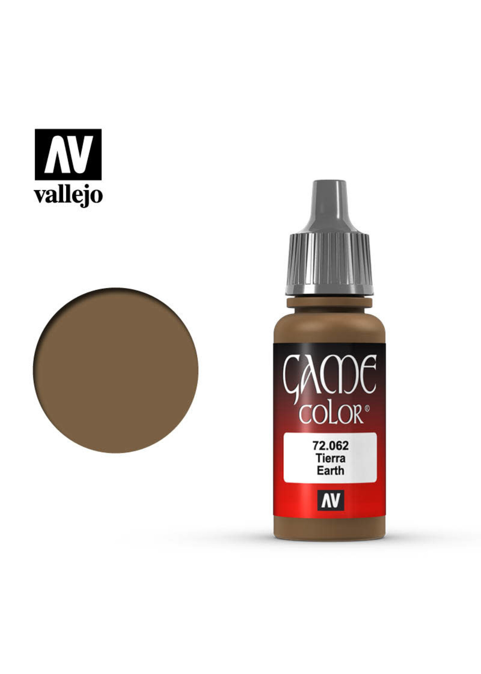 Vallejo 061VAL72062 Game Color Earth (17ml)