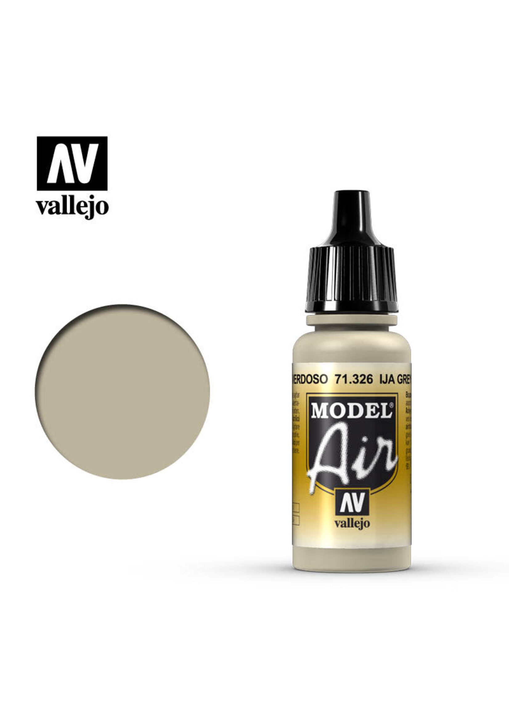 Vallejo VAL71326 Model Air IJA Grey Green (17ml)
