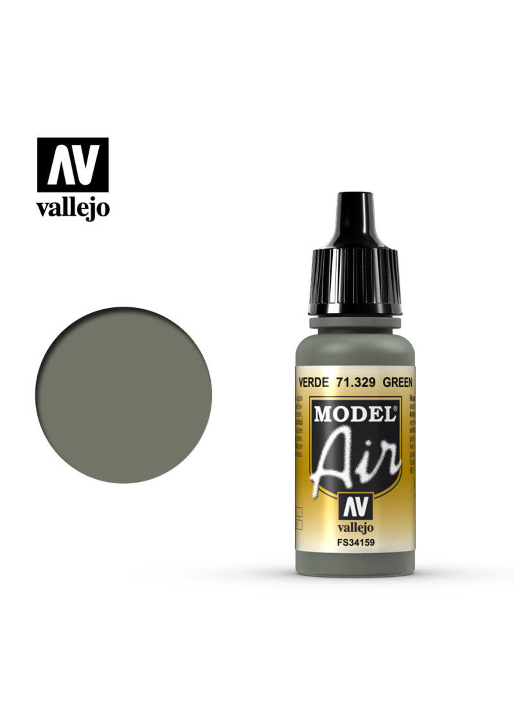 Vallejo VAL71329 Model Air Green (17ml)