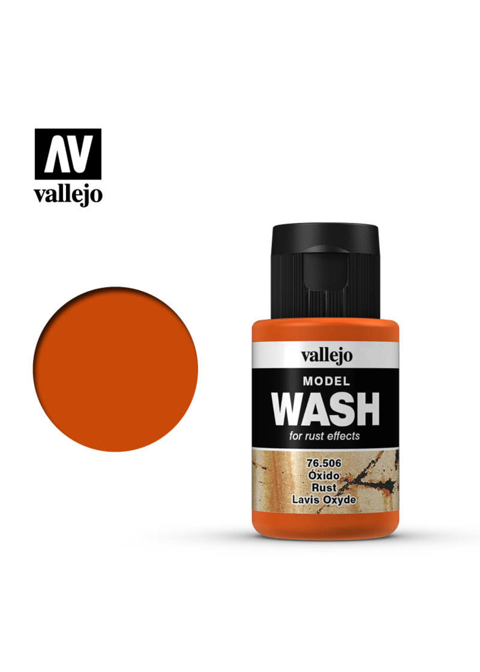 Vallejo VAL76506 Wash Rust Wash (35ml)