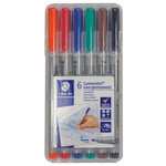 Chessex 03156  6pc Marker Pack Water Soluble