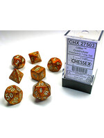 Chessex Dice RPG 27503 7pc Glitter Gold/Silver