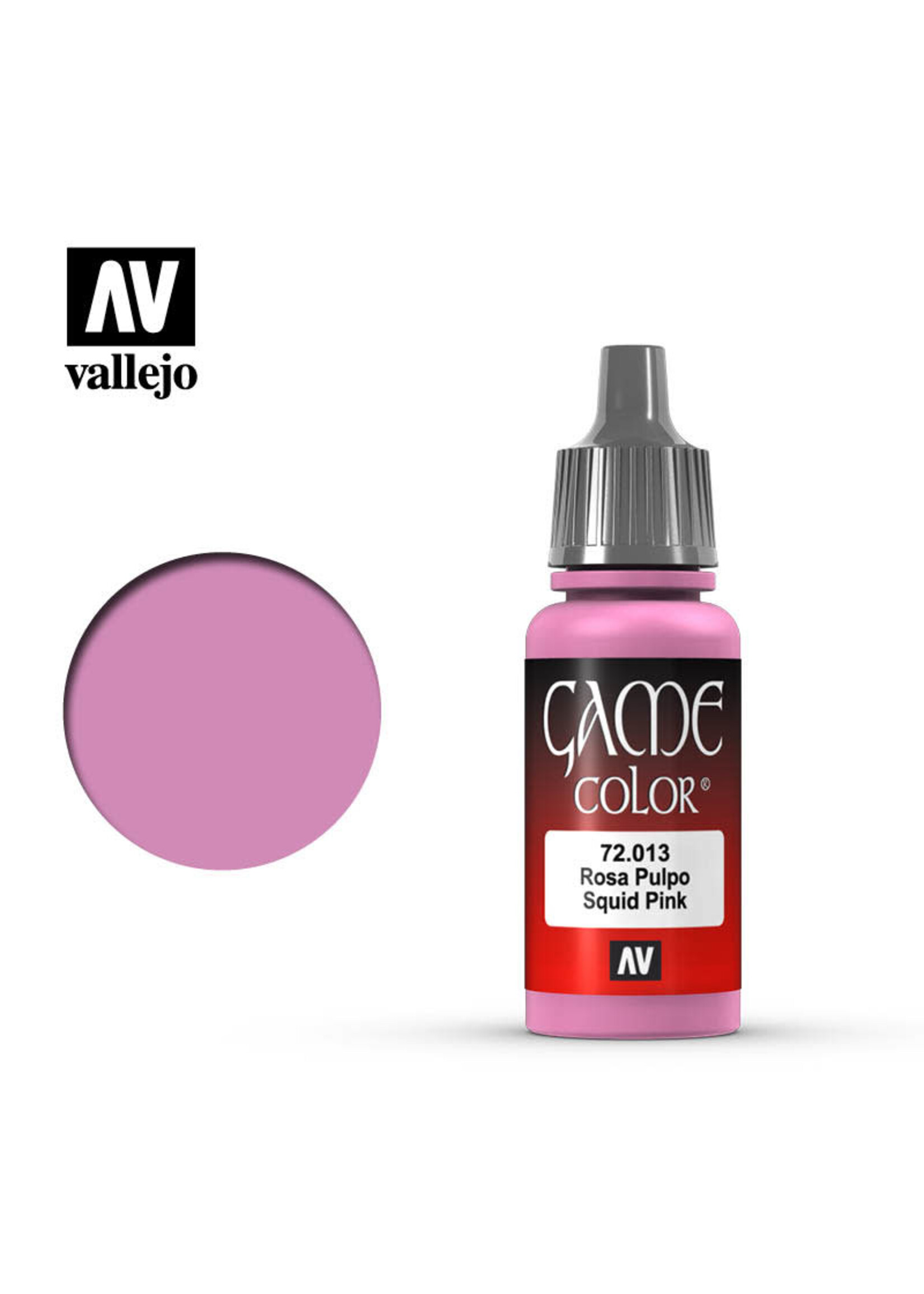 Vallejo VAL72013 Game Color Squid Pink (17ml)