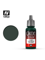 Vallejo 054VAL72028 Game Color Dark Green (17ml)