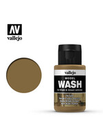 Vallejo VAL76520 Wash Dark Khaki Green (35ml)
