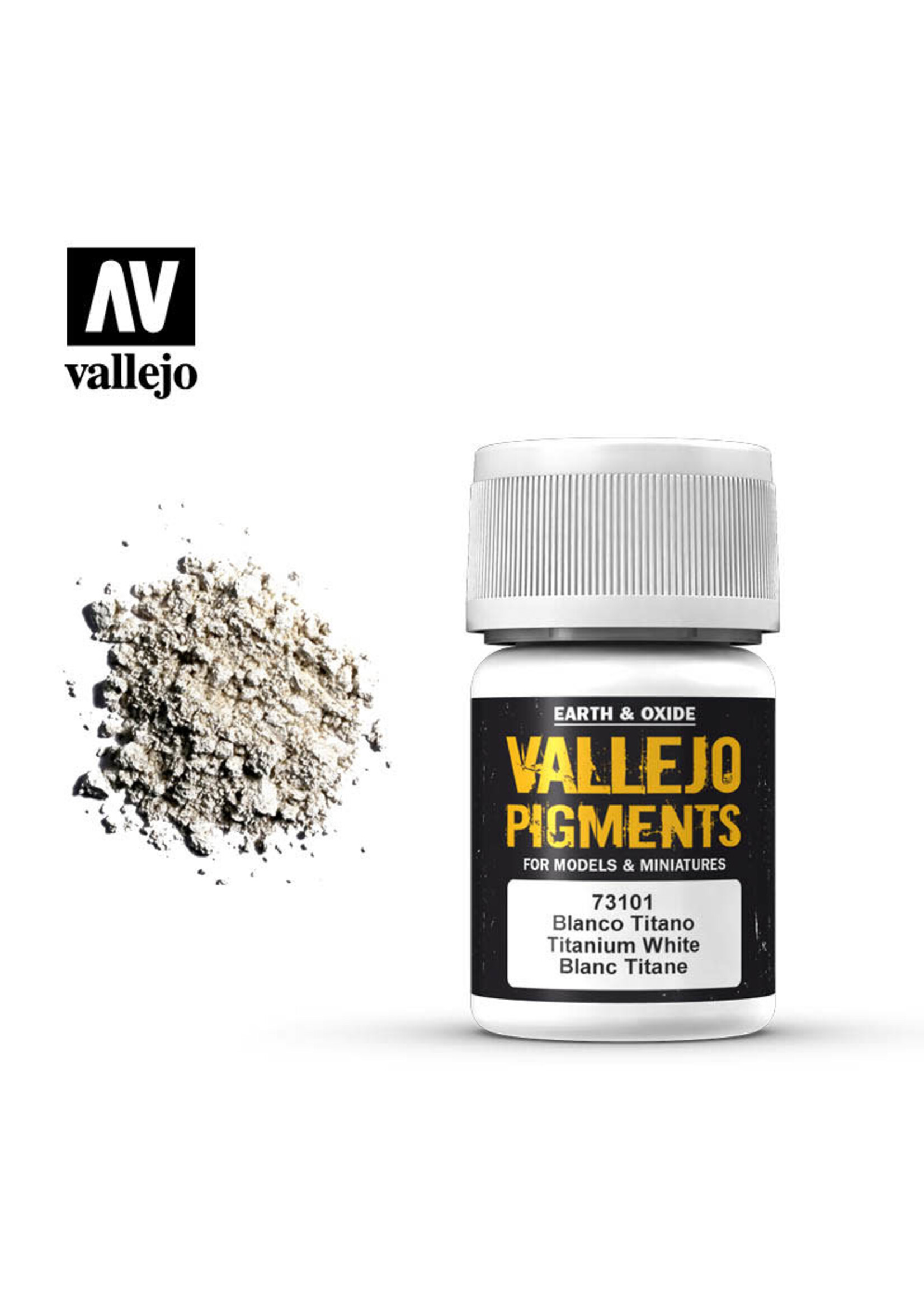 Vallejo VAL73101 Pigment Titanium White (30ml)