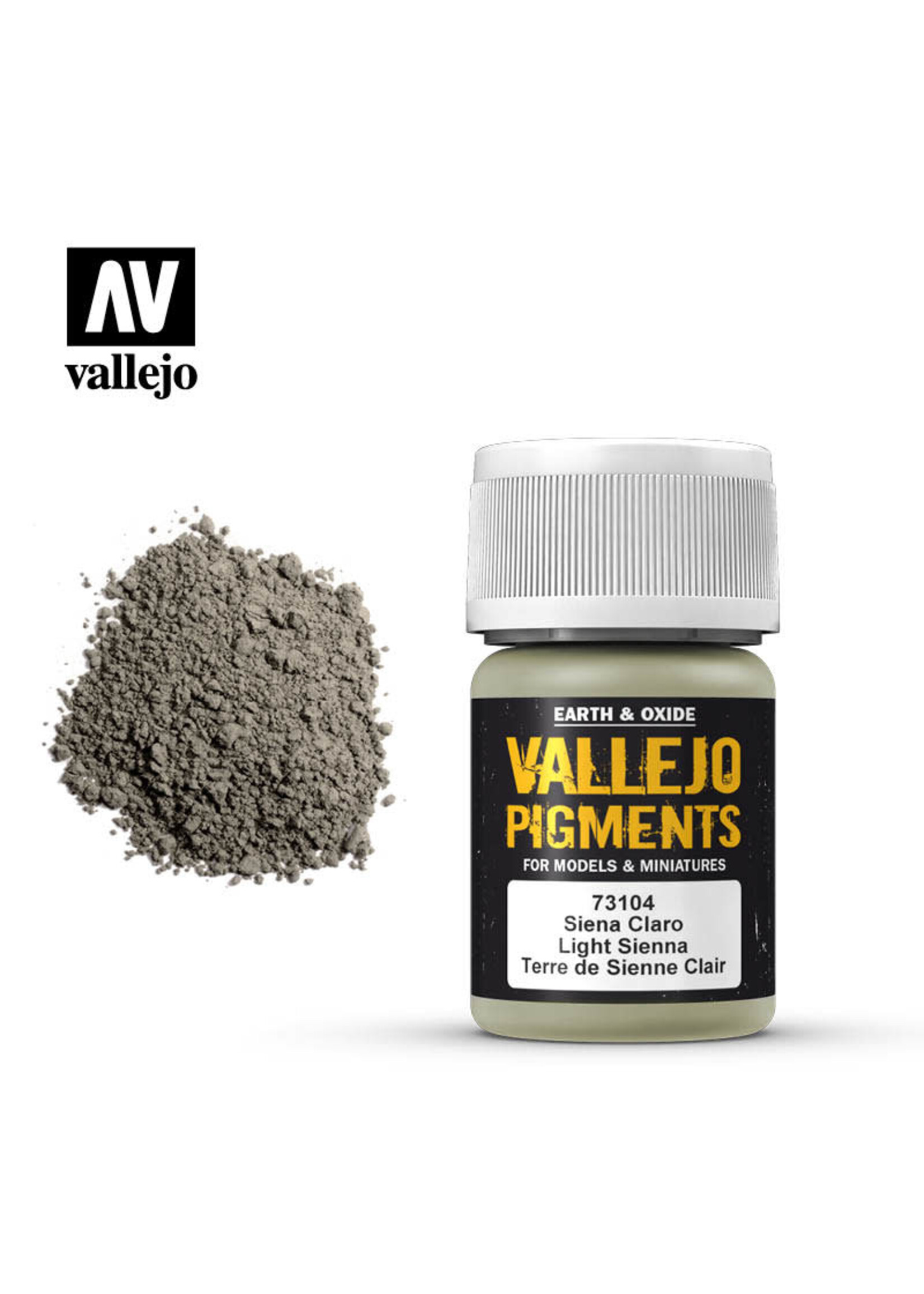 Vallejo VAL73104 Pigment Light Siena (30ml)