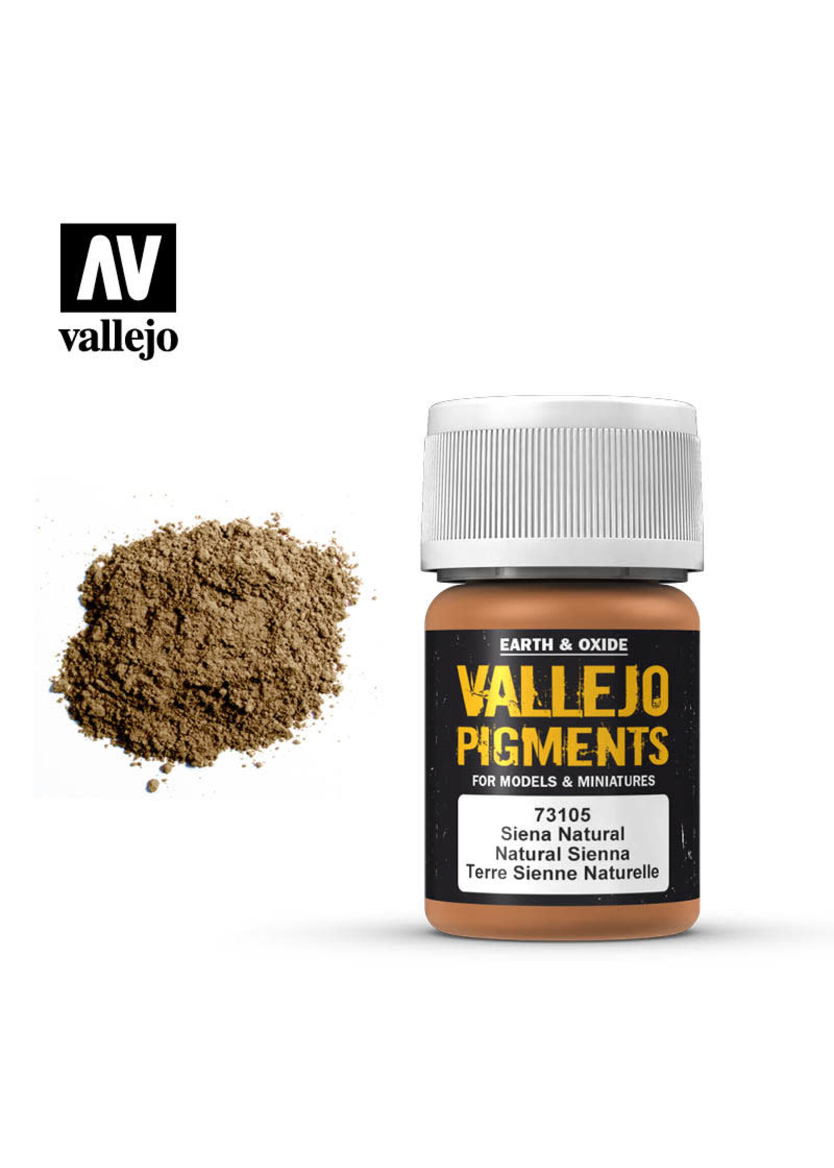 Vallejo VAL73105 Pigment Natural Siena (30ml)