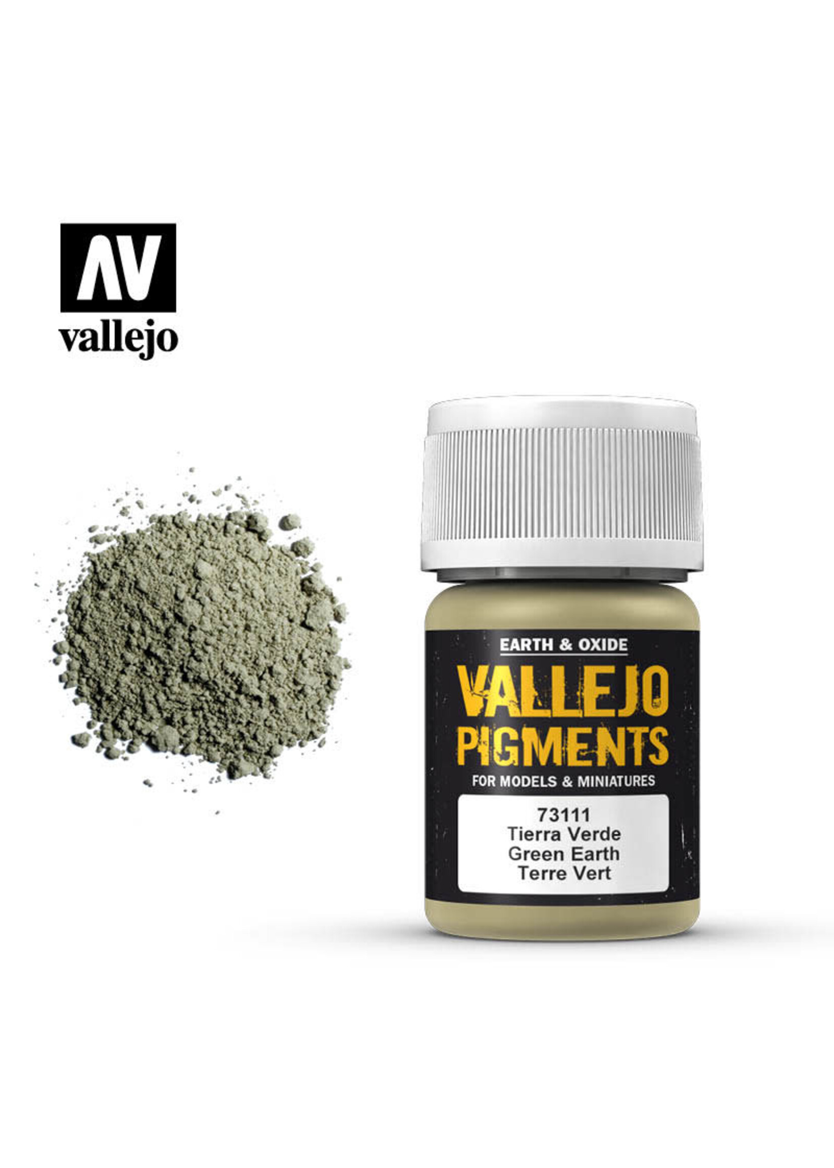 Vallejo VAL73111 Pigment Green Earth (30ml)