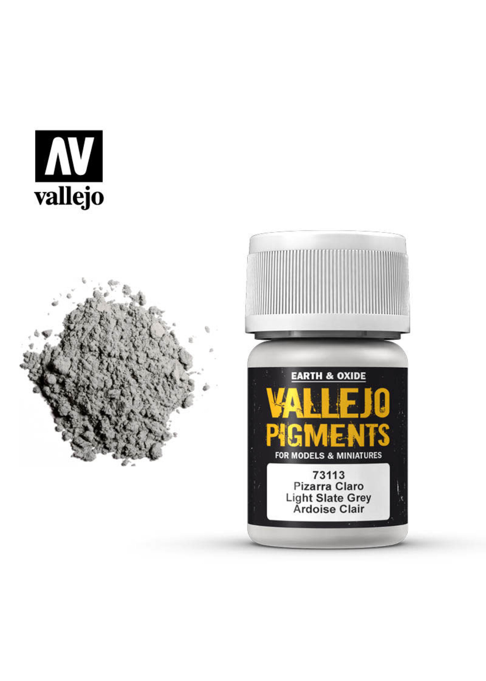 Vallejo VAL73113 Pigment Light Slate Grey (30ml)