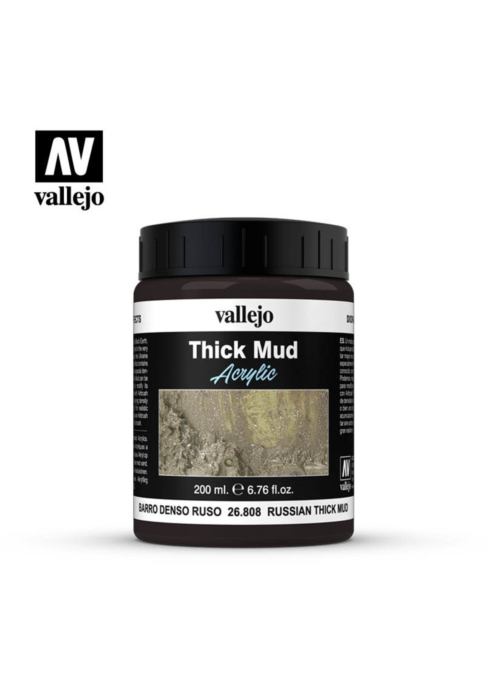 Vallejo VAL26808 Russian Thick Mud (200ml)