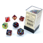 Chessex Dice RPG 27559 7pc Nebula Primary/Turquoise Luminary
