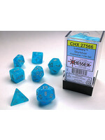 Chessex Dice RPG 27566 7pc Luminary Sky/Silver