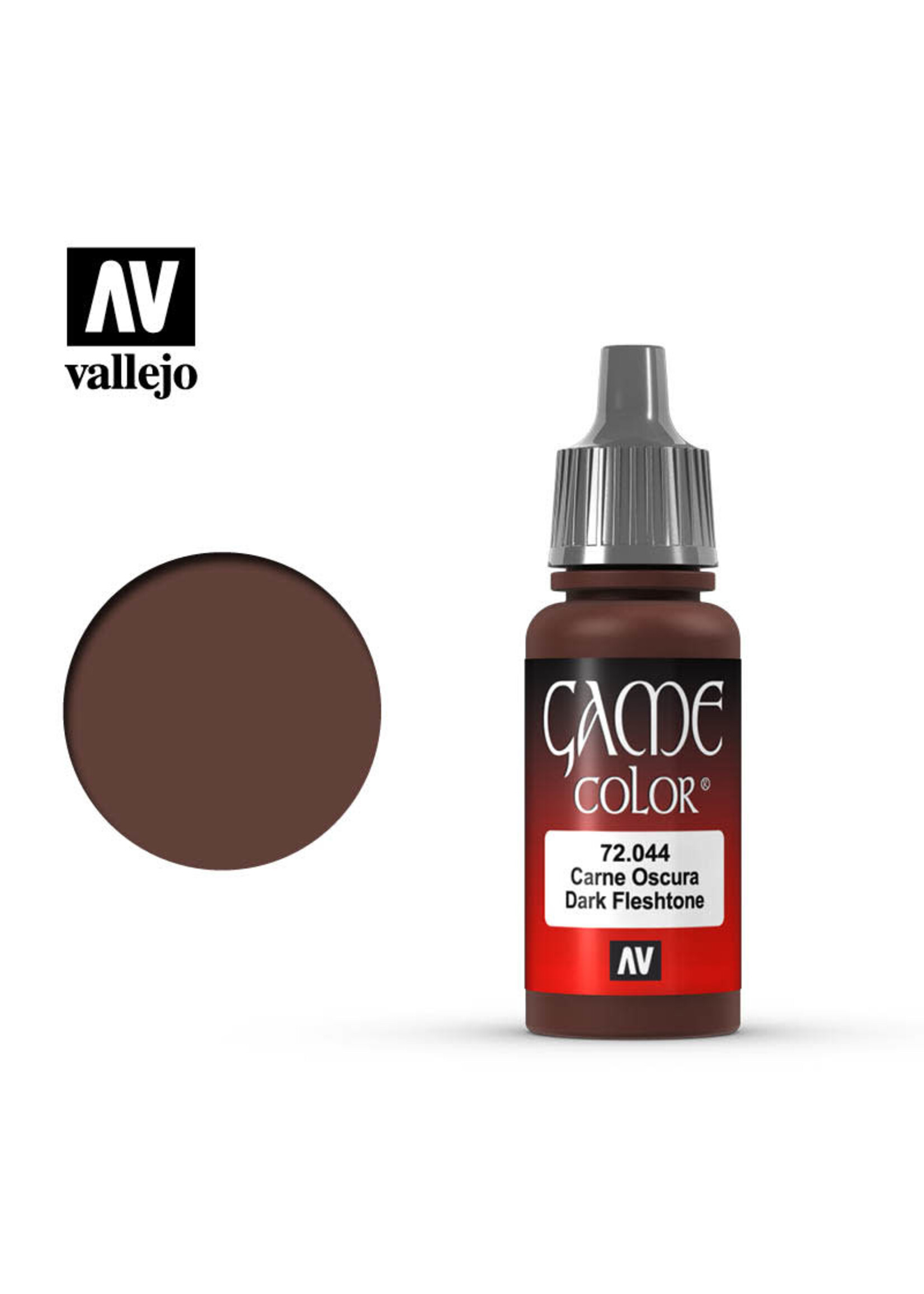 Vallejo 070VAL72044 Game Color Dark Fleshtone (17ml)