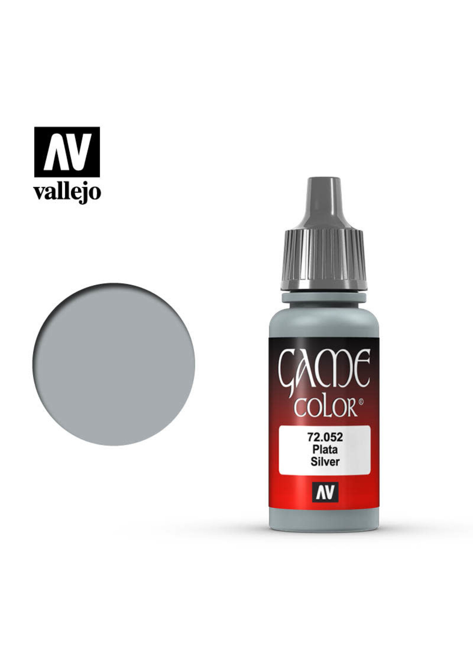 Vallejo VAL72052 Game Color Mithril Silver (17ml)